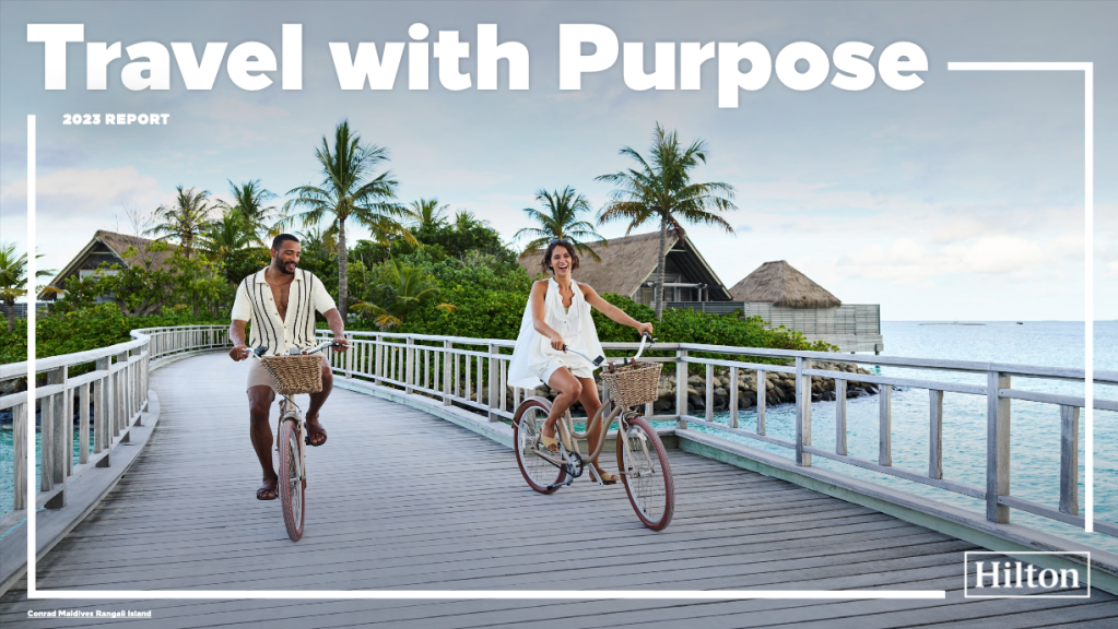 2023 Travel with Purpose report